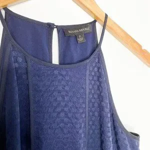 Banana Republic | Dresses | Banana Republic Polka Dot Paneled Fit Flare  Dress | Poshmark
